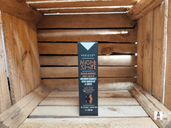 Horizont - Night Shift Vintage 2024  Russian Imperial Stout aged in Bourbon Barrels with Chocolate & Coffee